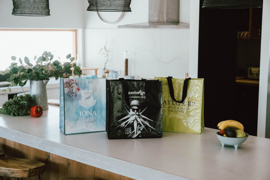 Branded Shopping and Grocery Bags